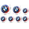 bmw 50 års jubileum emblem blå röd