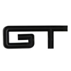 ford mustang gt emblem i blank svart
