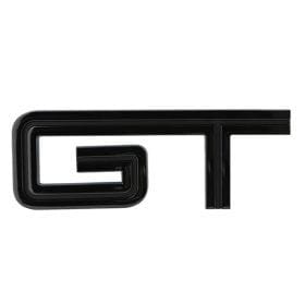 ford mustang gt emblem i blank svart