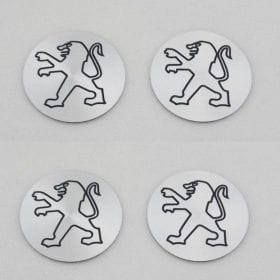 peugeot emblem till fälgarna