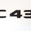 mercedes c43 logo emblem