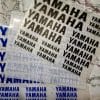 Yamaha dekaler stickers många storlekar
