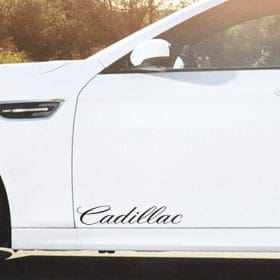 Cadillac vinyl dekaler stickers till bilen