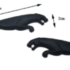 Jaguar emblem 2-pack till skärmkanterna