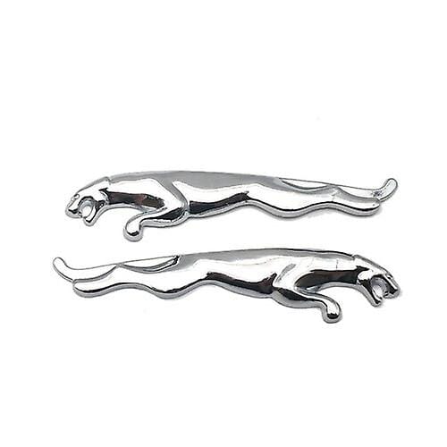 Jaguar emblem 2-pack till skärmkanterna 2 Jaguar emblem 2-pack till skärmkanterna