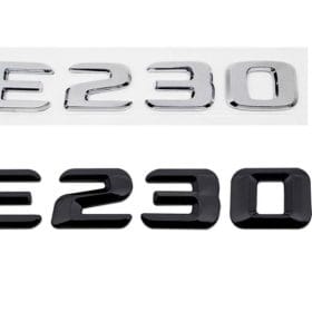 Mercedes E230 emblem