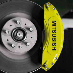 Mitsubishi dekal dekaler till bromsok