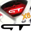 Renault GT dekal dekaler till bromsok