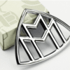 Maybach emblem märke skärmar stolpar