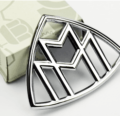 Maybach emblem märke skärmar stolpar
