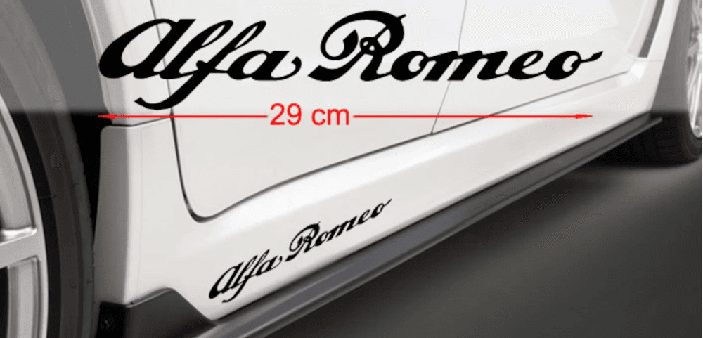 Alfa Romeo dekaler stickers till bilen 1 Alfa Romeo dekaler stickers till bilen