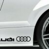 Audi dekal vinyl dekaler stickers till bilen 2st