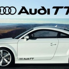 Au di TT vinyl dekaler stickers till bilen