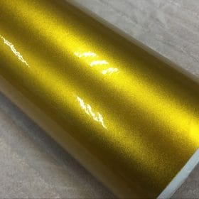 Guld metallic vinyl dekal folie 1,5 meter