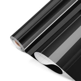 Blank Svart vinyl folie wrap till bilen mc