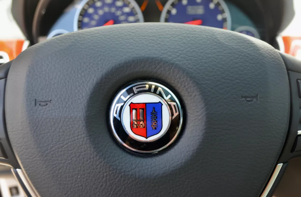 BMW ALPINA emblem till ratten rattemblem 1 BMW ALPINA emblem till ratten rattemblem