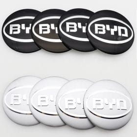 BYD hjulnav emblem 56mm 4-pack
