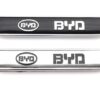BYD emblem märke till bilen / bagageluckan