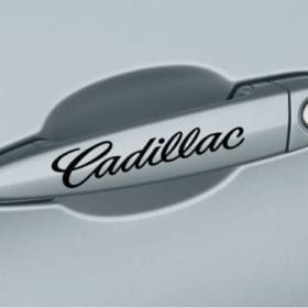 Cadillac dekaler stickers till dörrhandtag