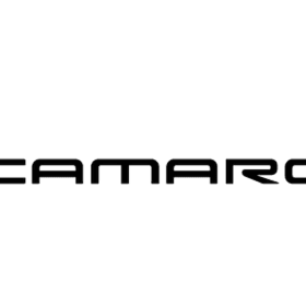 Chevrolet camaro text dekal stickers
