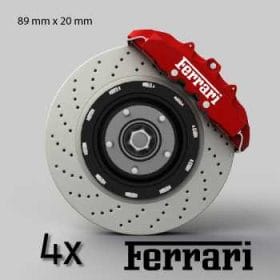 Ferrari bromsdekaler sticker dekal