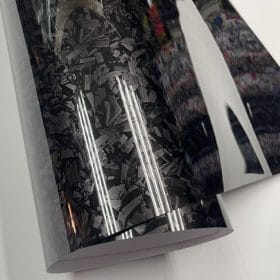 Forged carbon kolfiber vinyl folie blank