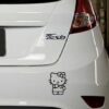 Hello Kitty dekaler stickers dekal till bilen