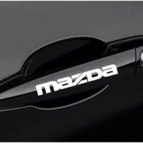 Mazda stickers 4st dekaler till dörrhandtag