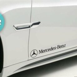 Mercedes dekaler stickers till dörren