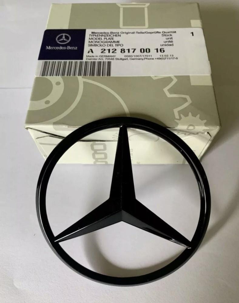 Mercedes emblem E class original A2128170016 2 Mercedes emblem E class original A2128170016 - Bild 2