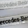 Mercedes emblem märke MB till bakluckan