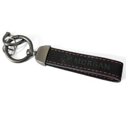 MG nyckelring i alcantara, nyckelstrap