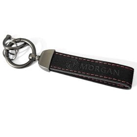 MG nyckelring i alcantara, nyckelstrap