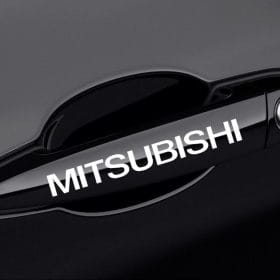 Mitsubishi dekaler dekal till dörrhandtag