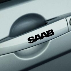 Saab dekal 4st dekaler till dörrhandtag