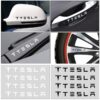 Tesla dekaler till dörrhandtag, spegel