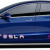 Tesla sticker dekal dörrdekaler 2st