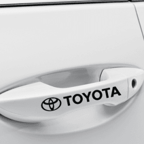 Toyota dekal 4st dekaler till dörrhandtag