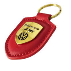 Volkswagen VW nyckelring röd nyckelhänge