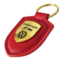 Volkswagen VW nyckelring röd nyckelhänge