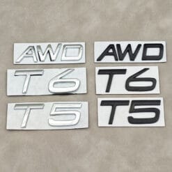 Volvo T4, T5, T6 emblem till bagageluckan