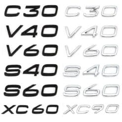 Volvo XC90 Emblem – Stilren och Snygg Modellbeteckning