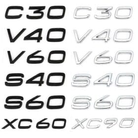 Volvo V40, XC90 emblem till bagageluckan